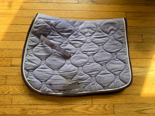 Purple Lettia Saddle Pad