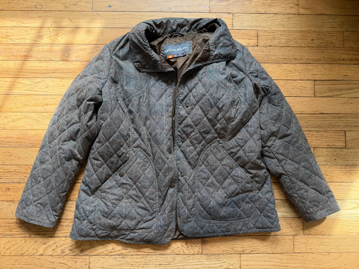 XL Plaid Eddie Bauer Jacket