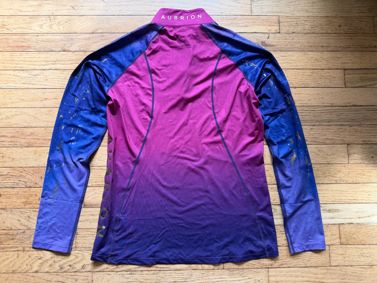 XL Pink/Purple Ombre Aubrion Shirt