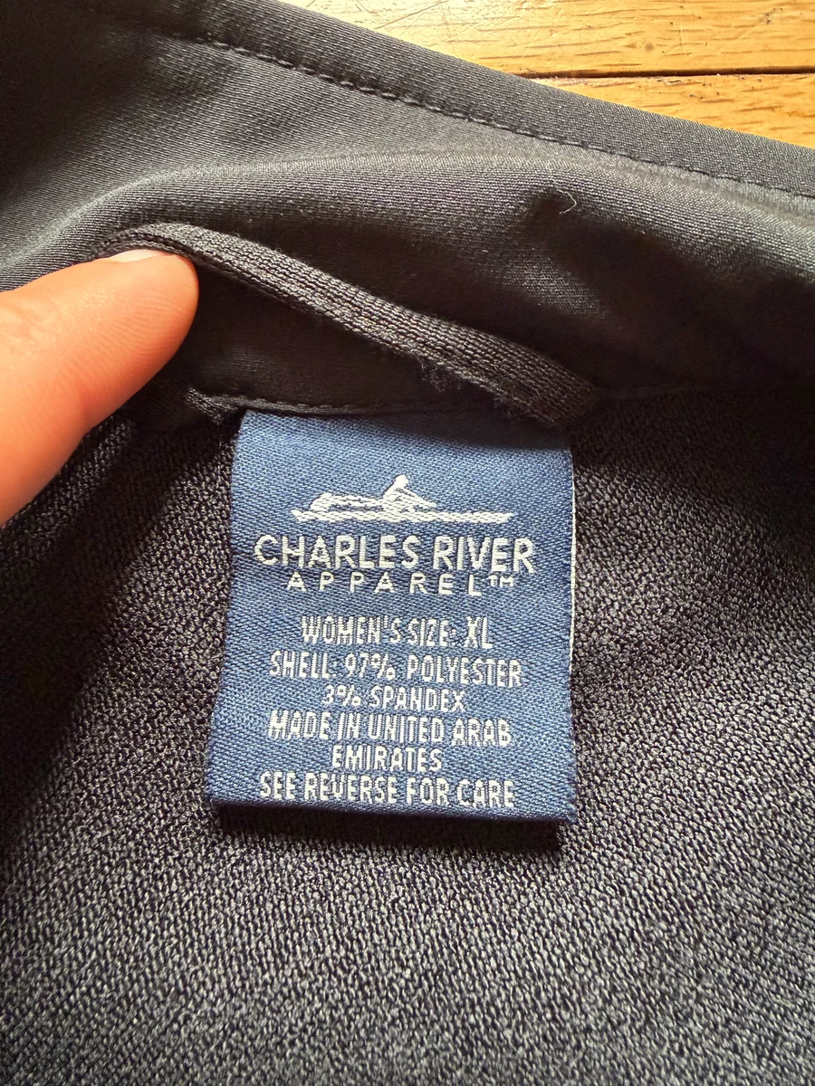 XL Black Charles River Jacket