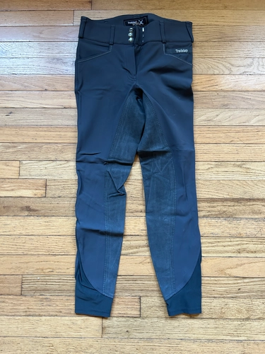 26R Grey Tredstep Solo Volte Full Seat Breeches