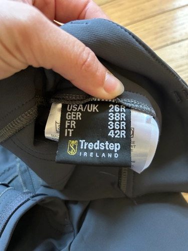 26R Grey Tredstep Solo Volte Full Seat Breeches