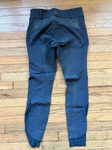 26R Grey Tredstep Solo Volte Full Seat Breeches