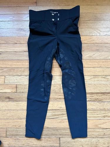 EU 36 Navy PS of Sweden Full Seat Breeches
