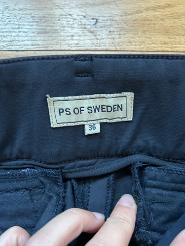EU 36 Navy PS of Sweden Full Seat Breeches
