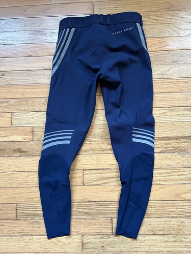 Small Navy X-plosive Horse Pilot Euro Seat Breeches