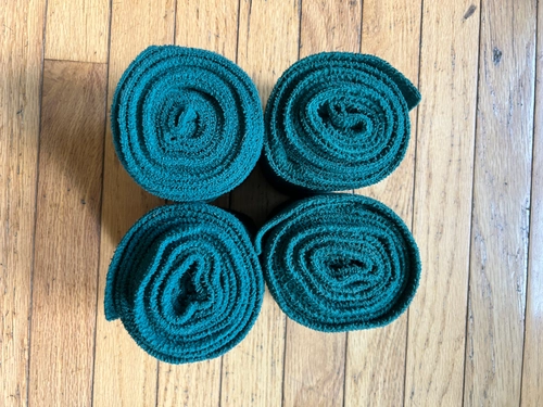 Set of 4 Hunter Green Polos