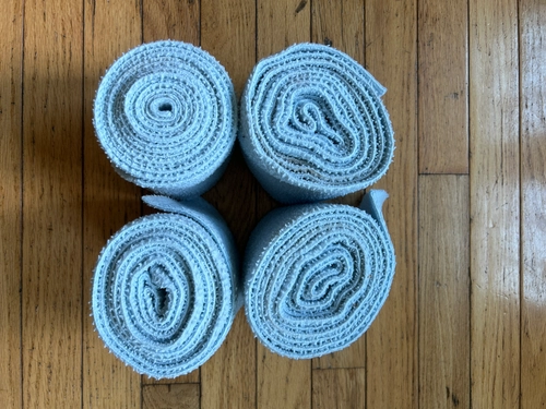 Set of 4 Baby Blue Polos