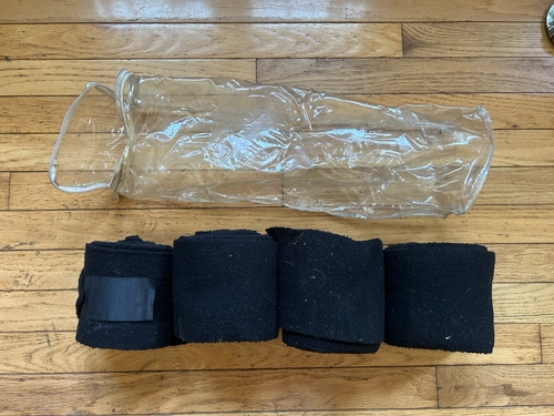 Set of 4 Black Polos