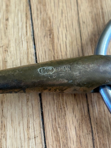 5.5" Herm Sprenger Signle Joint Snaffle Loose Ring