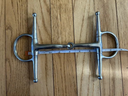 5.5" Korsteel Full Cheek Snaffle